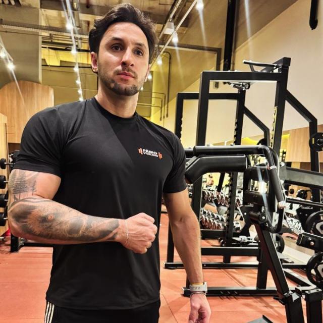 Fábio Vivaldini na academia