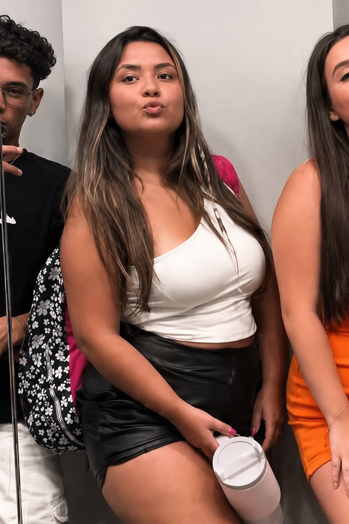 Aluna antes do acompanhamento